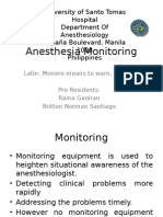 Anesthesia Monitoring