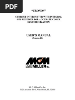 Cronos User's Manual