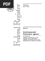 Rule: Air Pollution Standards of Performance For New Stationary Sources: Municipal Waste Combustion Units, Large