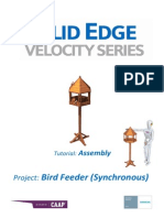 Bird Feeder Assembly SolidEdge Tutorial