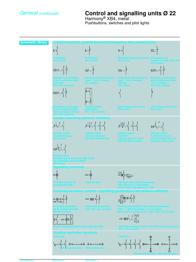 Signalling Device Symbol | PDF | Switch | Machines
