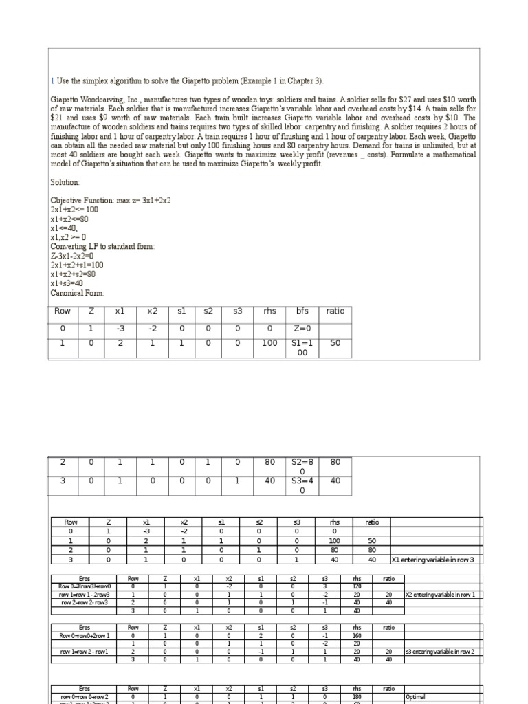 Linear Programming | PDF | Linear Programming | Mathematical Optimization