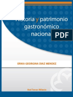 Historia Patrimonio Gastronomico Nacional