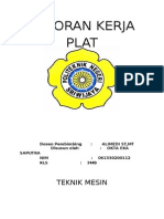 Hhhhlaporan Kerja Plat