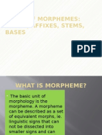 Morpheme S