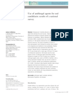 Use of Antifungal Agents For Oral