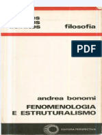 BONOMI, Andrea. Fenomenologia e Estruturalismo PDF