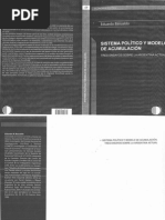 Basualdo e Sistema Polc3adtico y Modelo de Acumulacic3b3n Tres Ensayos Sobre La Argentina Actual