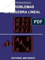 [I. Proskuriakov] Problemas de Algebra Lineal