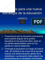 21 Puntos para Una Nueva Estrategia de La Educacion