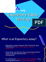 Expository Essay Powerpoint