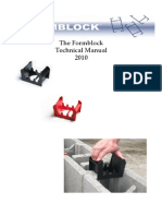 Formblock Tech Manual 2010