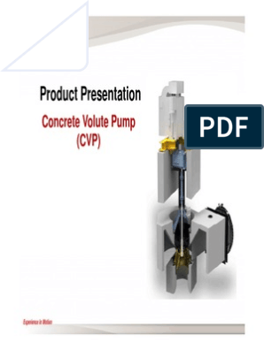 Concrete Volute Pump Presentation 2015 08 Pump Concrete