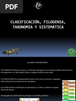 Taxonomia y Sistematica 1