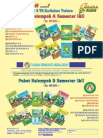 Brosur Paket Buku Paud & TK Penerbit Asaka Prima 2023 BUKU PAUD TK KURIKULUM MERDEKA