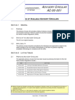 AC 00-001 AC Listing CAAV (A) 2009 PDF