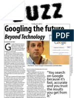 The Buzz Newlsetter - Google Us for the Future-  10th March 2010