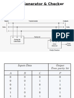 Parity Generator & Checker