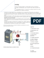 Instructiuni de Montaj