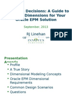 Dimension Decisions: A Guide To Defining Dimensions For Your Oracle EPM Solution