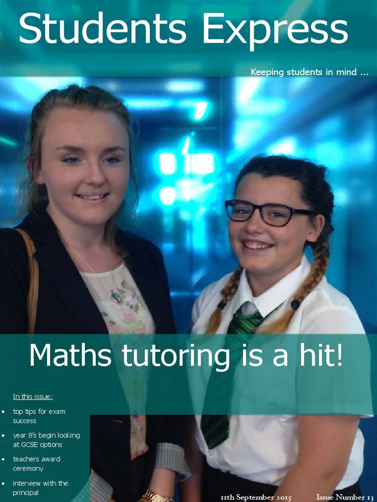 Maths Tutoring & School Updates | PDF