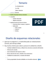 Temario de bases de datos