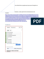 Tutoriel Pour Créer Un Fichier KML Avec Google Maps PDF