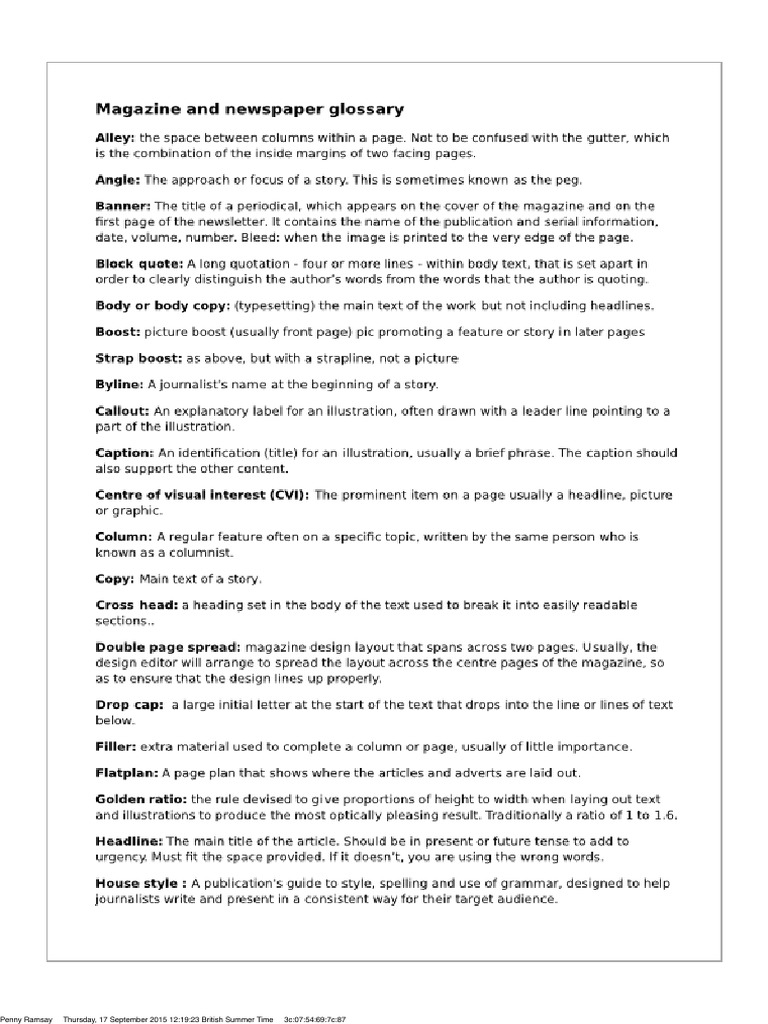 Definitions | PDF