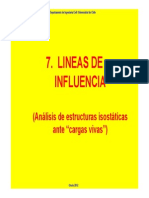 Lineas de Influencia-Primera Parte