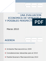 Una Evaluación Económica de Venezuela y Posibles Perspectivas de Efrain Velazquez