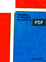 Jacobo Moquete - Filosofia y Politica de La Educacion Dominicana