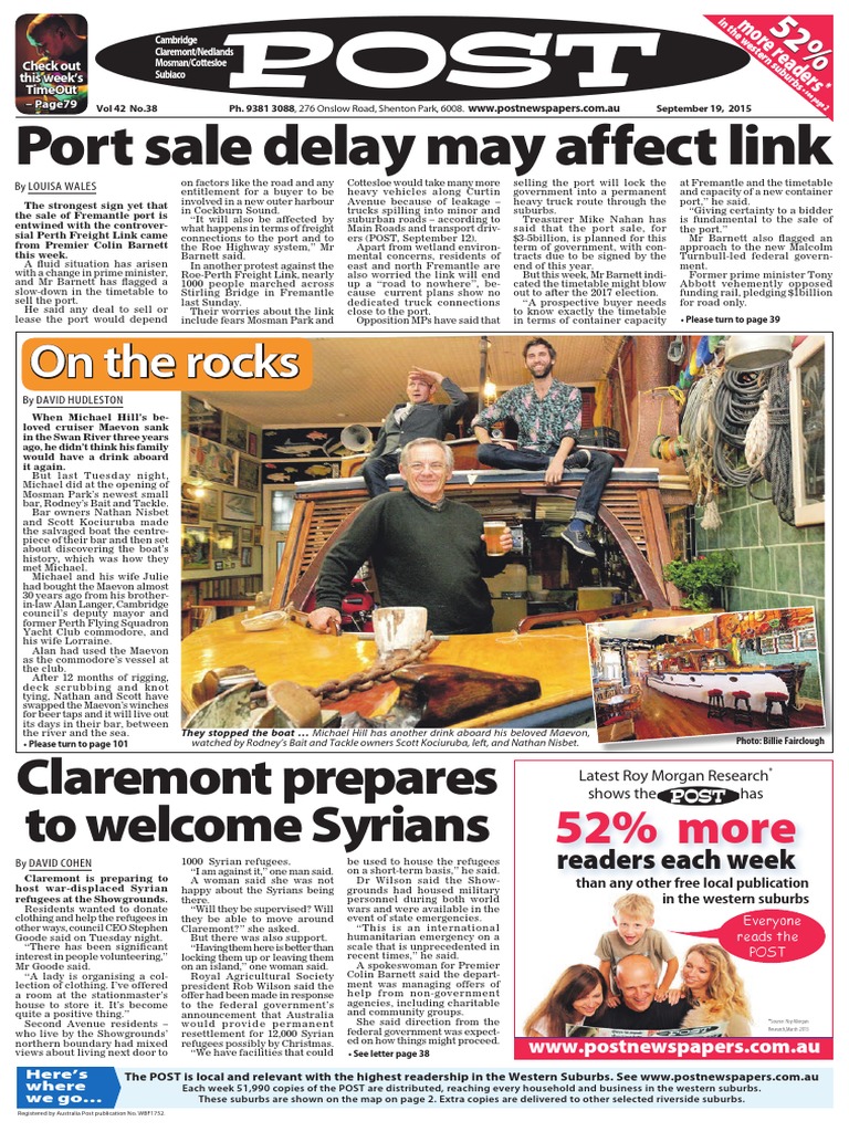 The back page of the West the day of the Socceroos biggest game in years.  More below 👇 : r/perth, image size:768x1024