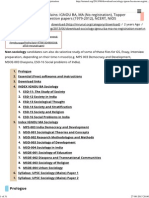 Sociology Syllabus