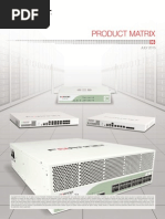 Fortinet Product Matrix