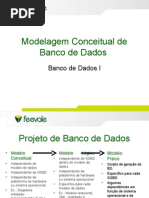 Modelagem Entidade Relacionamento