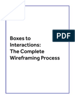Uxpin Boxes To Interactions Complete Wireframing Process