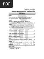 Download MB0036 - Strategic Management and Business Policy by suahik SN28158882 doc pdf