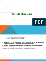 Test de Hipotesis