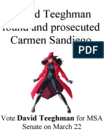 Carmen Sandiego Poster