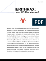 AMERITHRAX-Infiltration of US Bio Defense