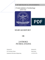 Greater Noida Institute of Technology: 2-Stroke Petrol Engine