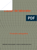 Lab Proiecţiile Cartografic