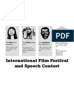 Division A International Film Festival and Speech