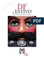 Libro DF Festivo Carnavales de La Ciudad de Mexico Editado Por El PRI DF
