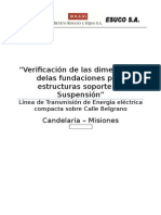 Verificación Dimensiones Fundaciones EstructurasSS