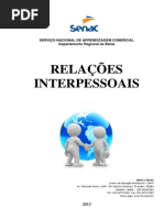 Apostila Relações Interpessoais