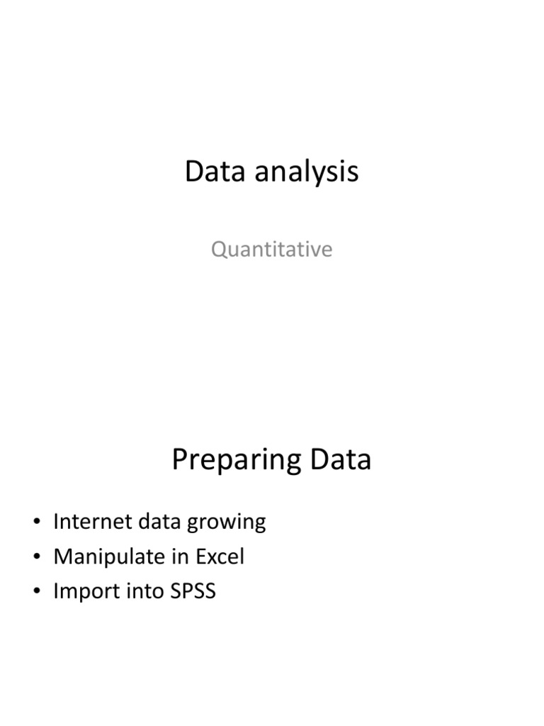 Data Analysis Techniques in SPSS | PDF | Science & Mathematics