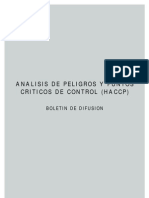 Analisis de peligros y puntos criticos de control (HACCP)