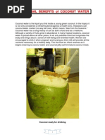 Download Nutritional benefits of Coconut Water Tender Coconut by Ramoutar Ken Seecharran SN28166643 doc pdf