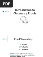 Introduction To Geometry Proofs Notes